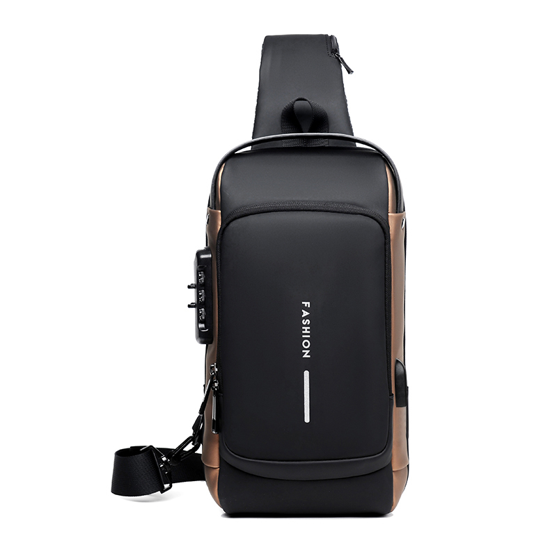 Crossbody Bag Men - Men Multifunction Anti Theft USB Shoulder