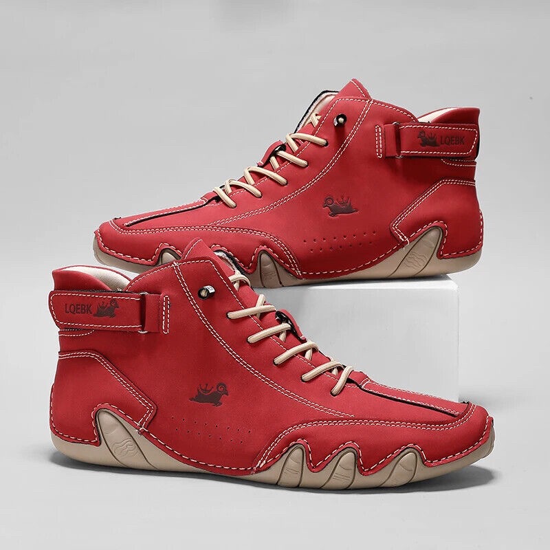 Mens Fashion Show - Leather Casual Shoes Sneakers for Men