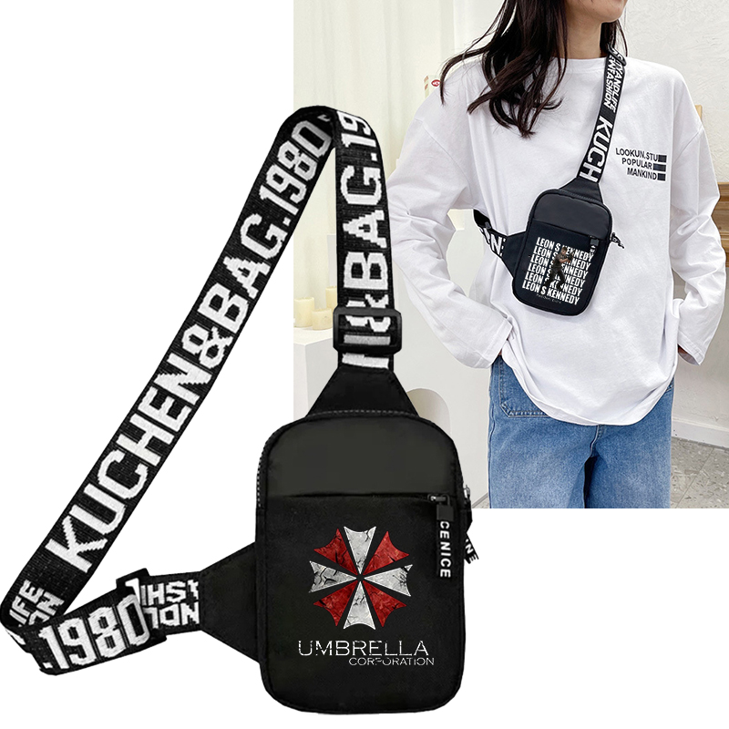 Crossbody Bag Men - Resident Evil Sports Chest Bag Men