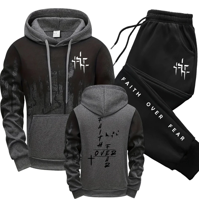 Men'S Fashion Hoodie - Fall Winter Daily Casual Fashion Sportswear