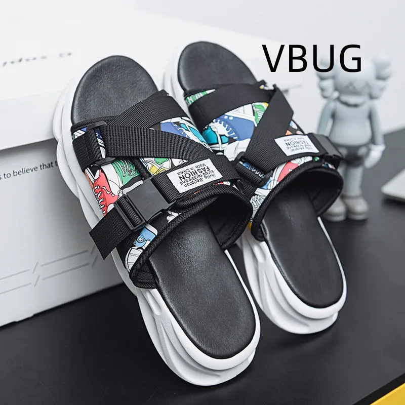 Mens Fashion Trends 2026 - Summer Mens Slippers Trend Student Beach