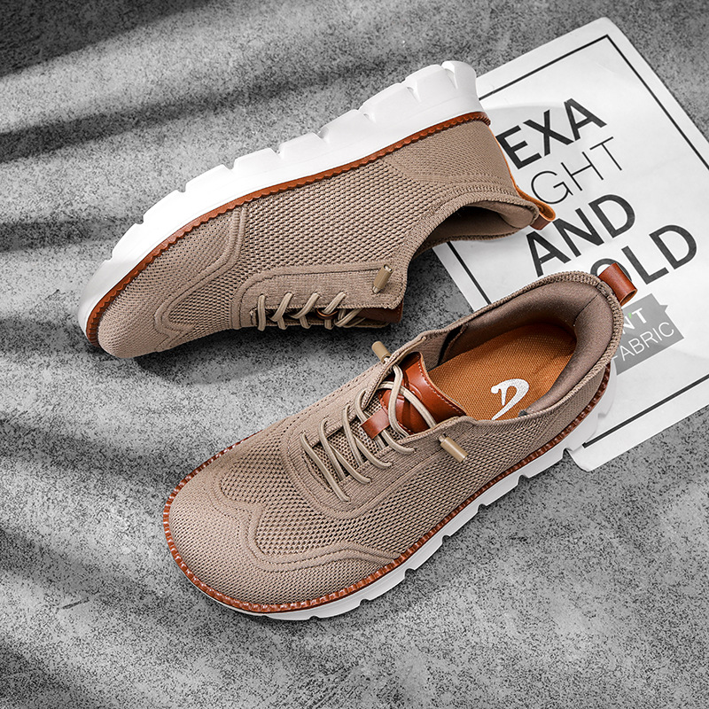 Mens Fashion Show - Stylish Men Wide Box Shoes Barefoot