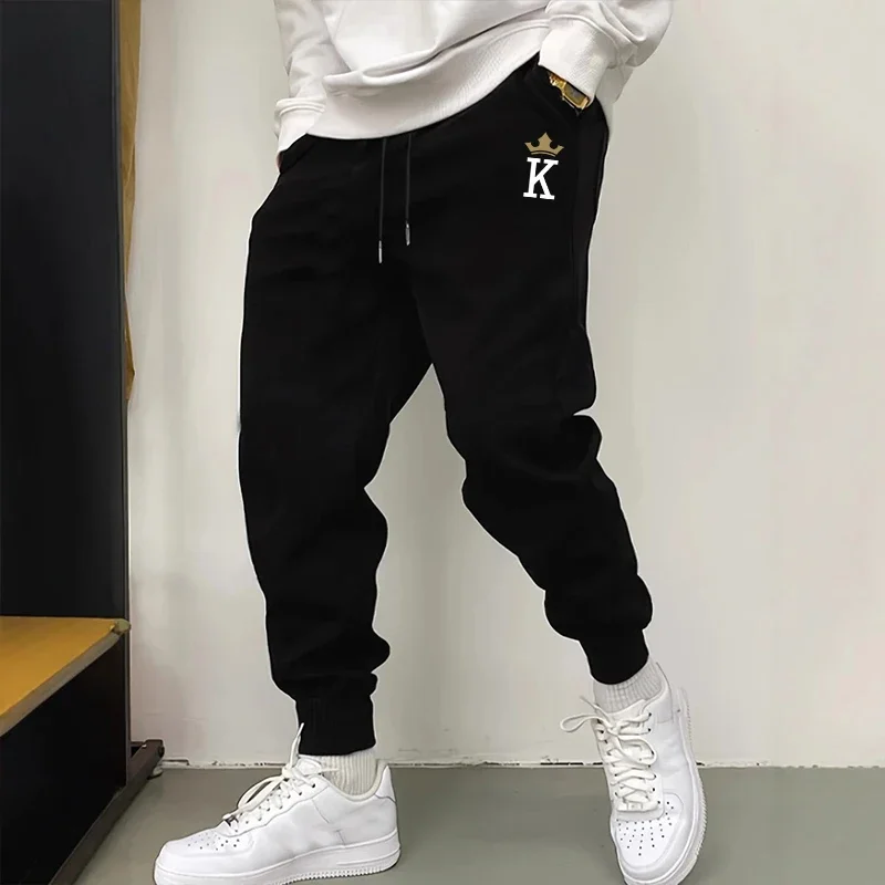 Men Fashion King - 2026 Classic Mens King Print Jogger