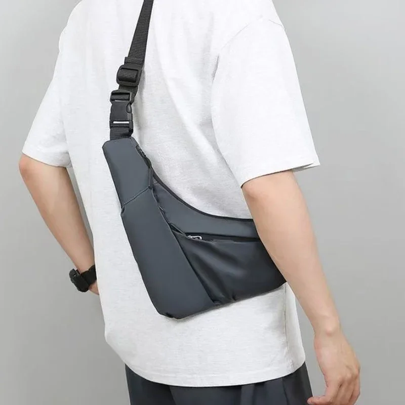 Men's Bag Large Capacity Trian - огляд і ціна Crossbody Bag Men