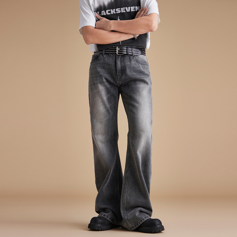 Men Korean Streetwear Vintage  - огляд і ціна Men'S Fashion Jeans And Boots