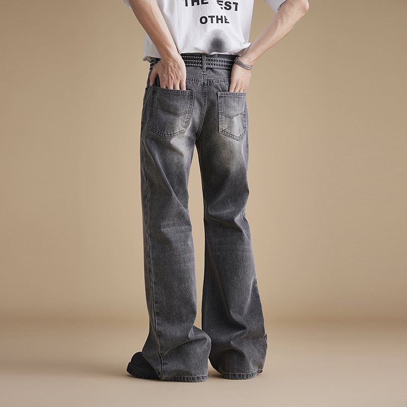 Men Korean Streetwear Vintage  - огляд і ціна Men'S Fashion Jeans And Boots