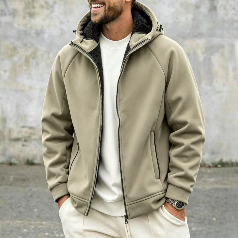 Thick Polar Fleece Jacket Men  - огляд і ціна Sherpa Jacket Fleece