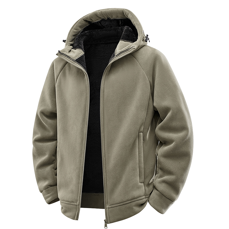 Thick Polar Fleece Jacket Men  - огляд і ціна Sherpa Jacket Fleece