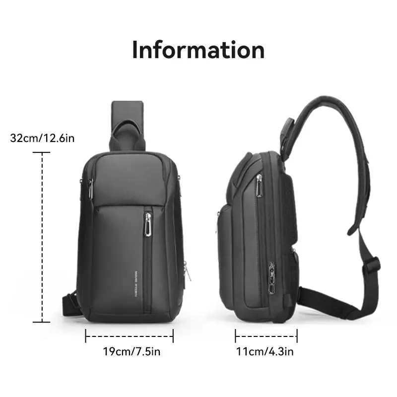 Mark Ryden Multifunctional che - огляд і ціна Crossbody Bag Men