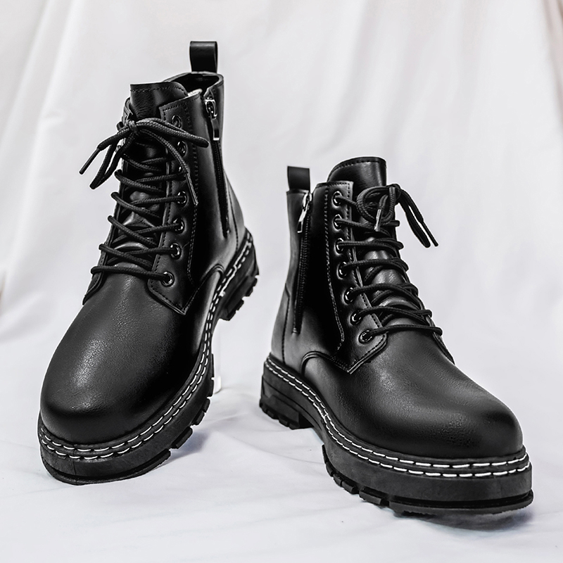 Men's 4-Season Black Patent Le - огляд і ціна Mens Fashion Modern