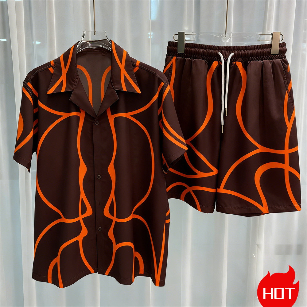 Digital printed men's set fash - огляд і ціна Men'S Fashion Course