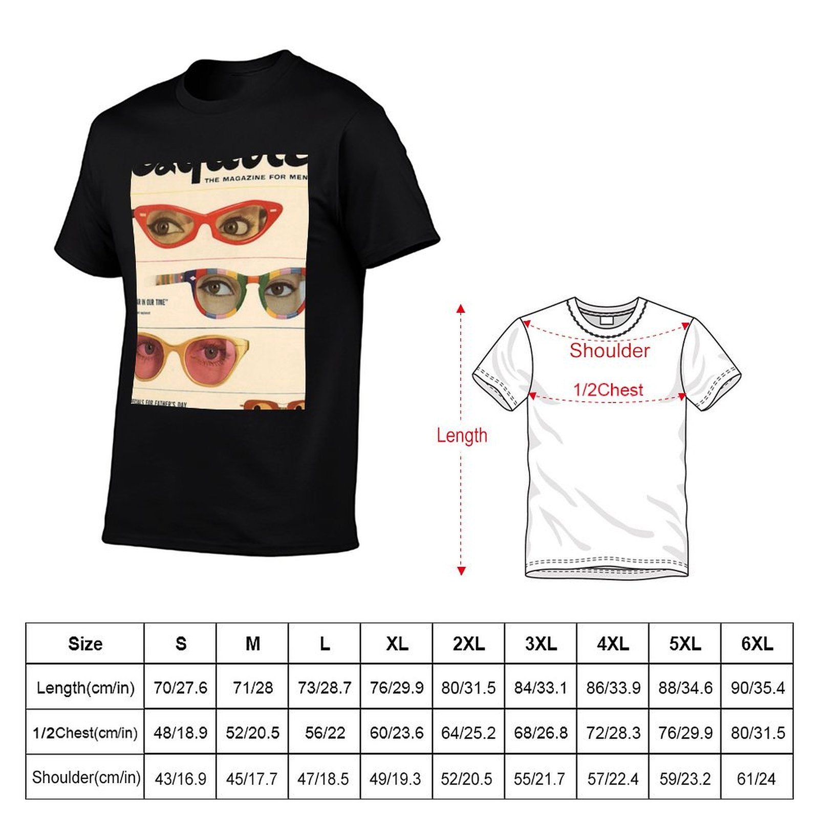 Esquire 1960s Magazine Sunglas - огляд і ціна Mens Fashion Magazines