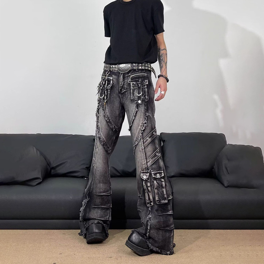 Mens Tassel Pocket Embellished - огляд і ціна Men'S Fashion Jeans And Boots