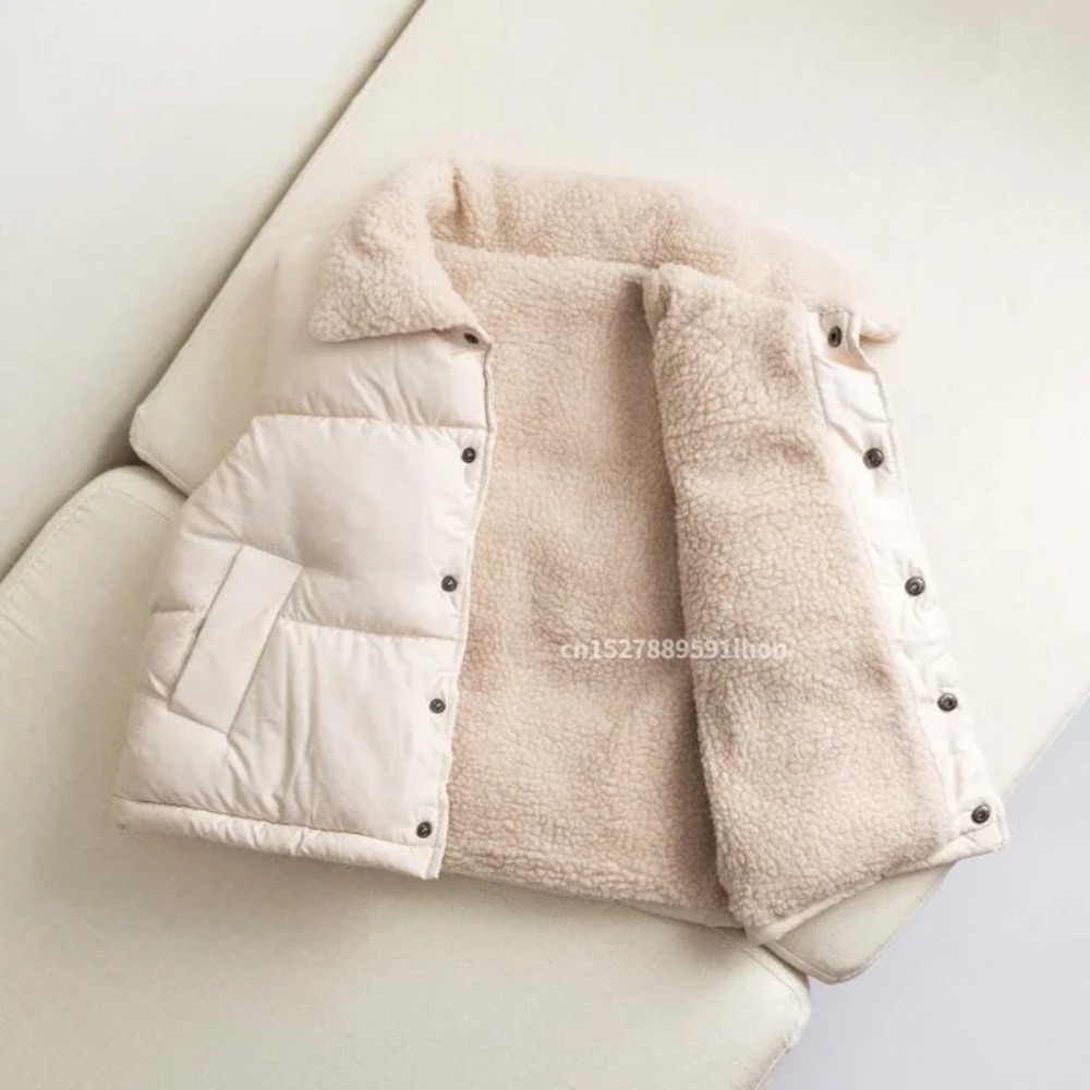 Kids Winter Warm Puffer Vest S - огляд і ціна Sherpa Jacket Fleece