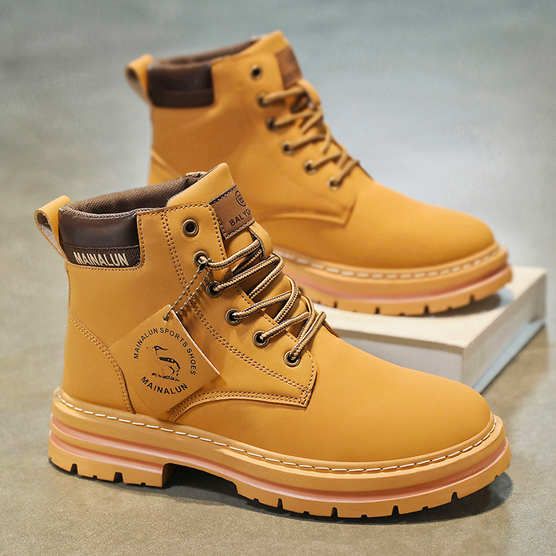 Classic Men High Top Boots Hig - огляд і ціна Mens Fashion Modern
