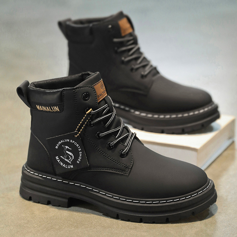 Classic Men High Top Boots Hig - огляд і ціна Mens Fashion Modern