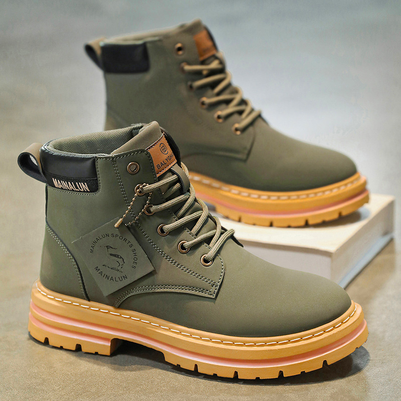 Classic Men High Top Boots Hig - огляд і ціна Mens Fashion Modern