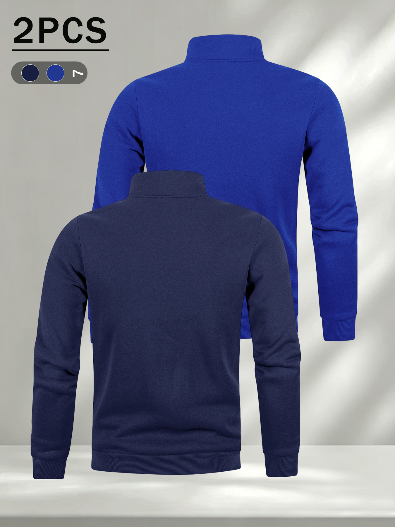 2 Pack Men Fashion Quarter Zip - огляд і ціна Mens Fashion Quarter Zip