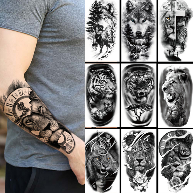 Waterproof Temporary Tattoo St - огляд і ціна Men Fashion King