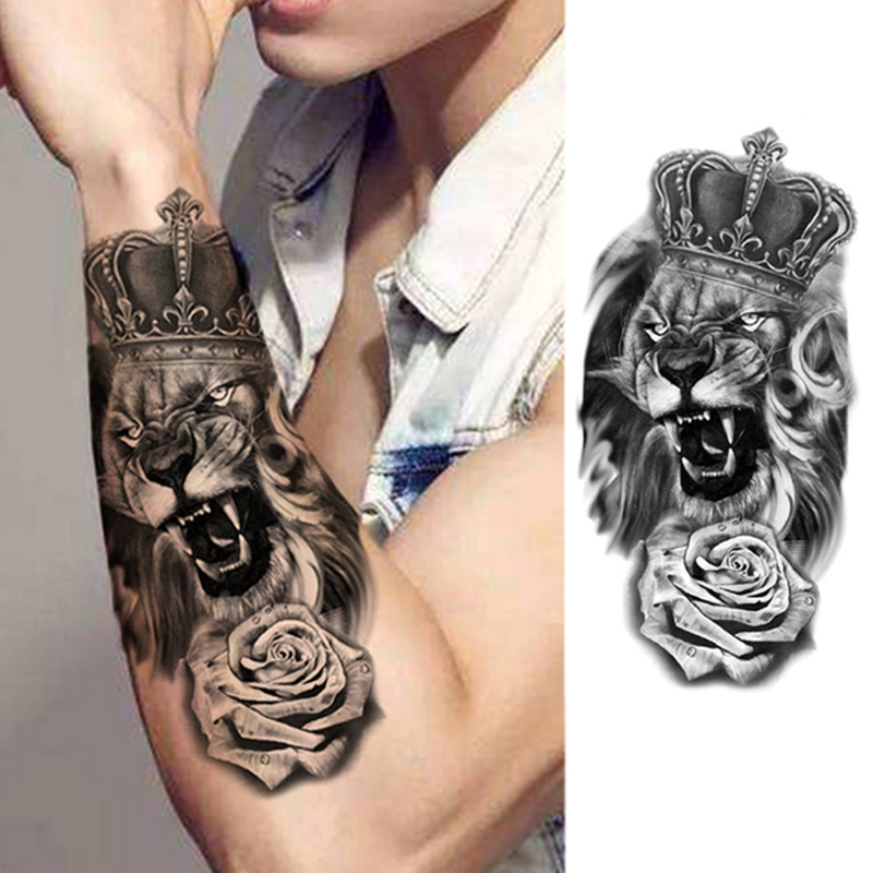 Waterproof Temporary Tattoo St - огляд і ціна Men Fashion King