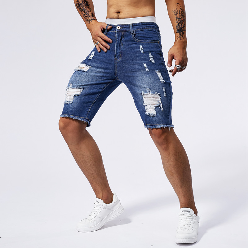 2025 Summer New Men's Ripped D - огляд і ціна Mens Fashion Summer 2025