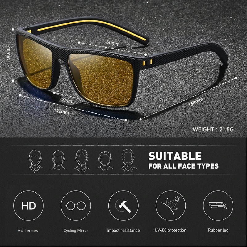 Fashion Vintage Square Yellow  - огляд і ціна Yellow Men'S Fashion