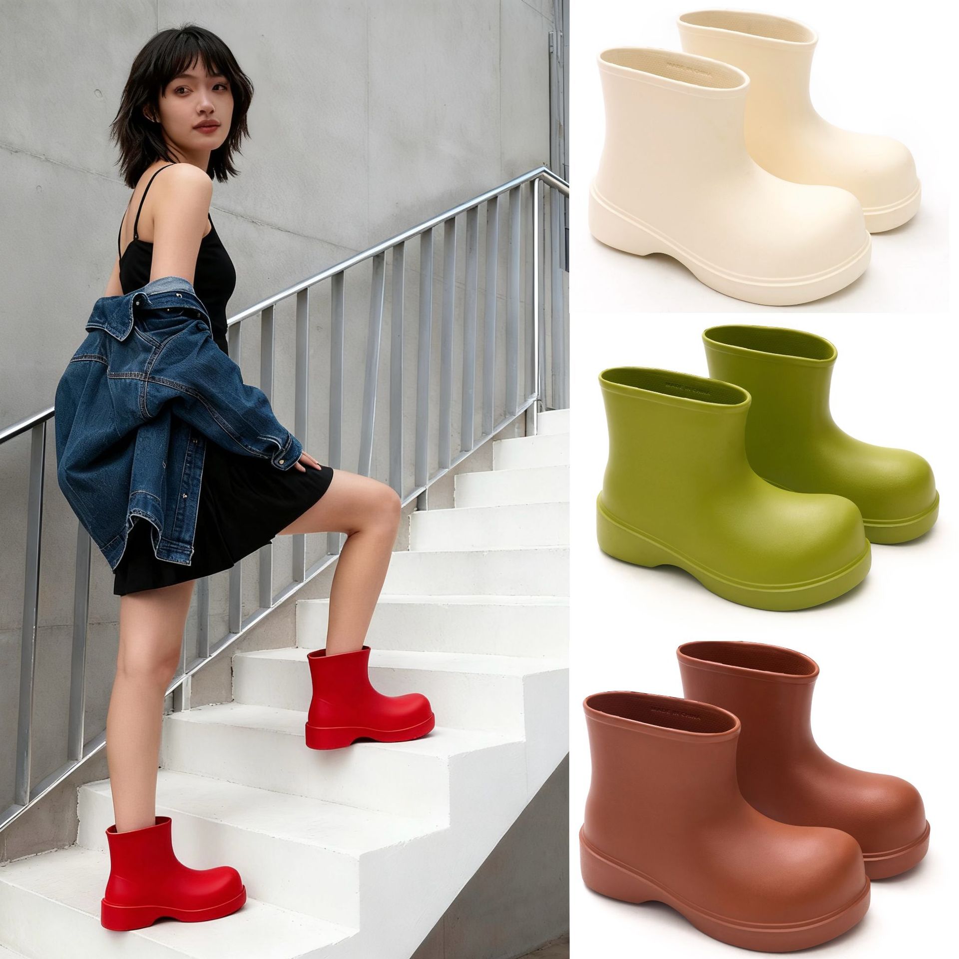Korean rain boots 2025 women's - огляд і ціна Men Fashion Korean Style