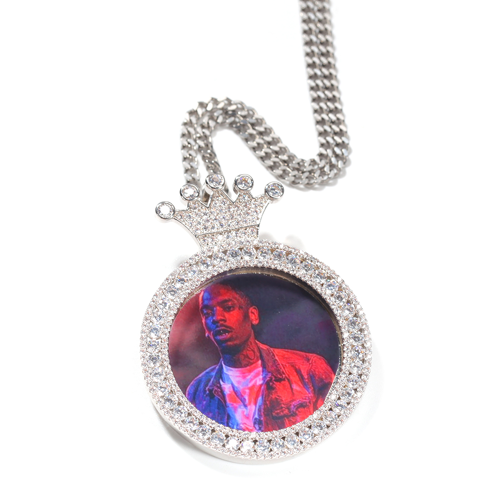 THE BLING KING Round Crown Hea - огляд і ціна Men Fashion King