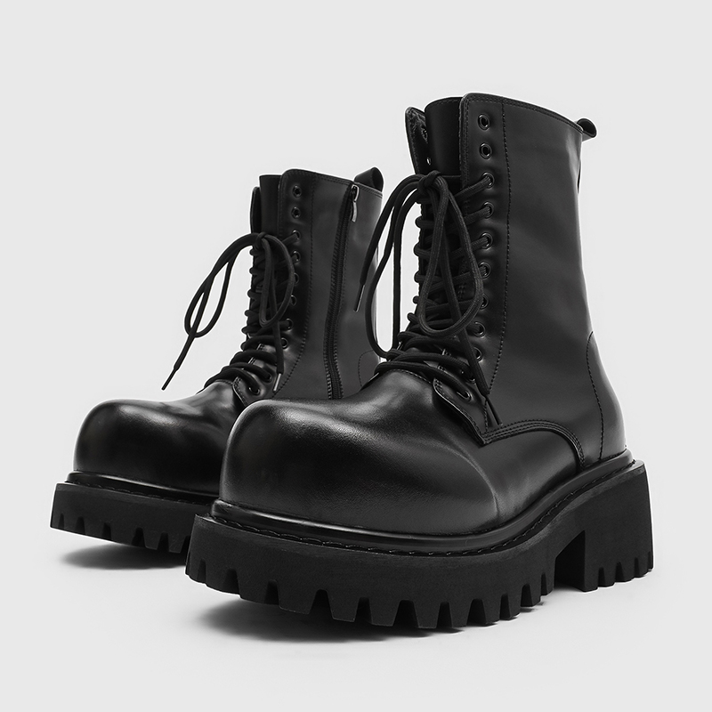 High Top Leather Boots for Cou - огляд і ціна Men'S Fashion Xxl