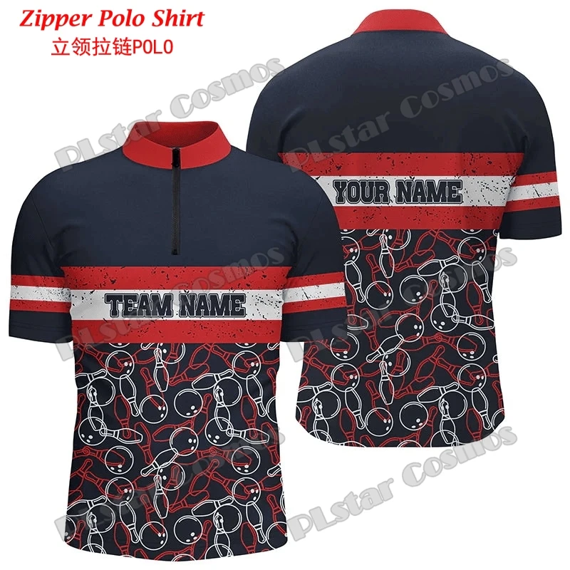 Personalized Name Bowling Team - огляд і ціна Mens Fashion Quarter Zip