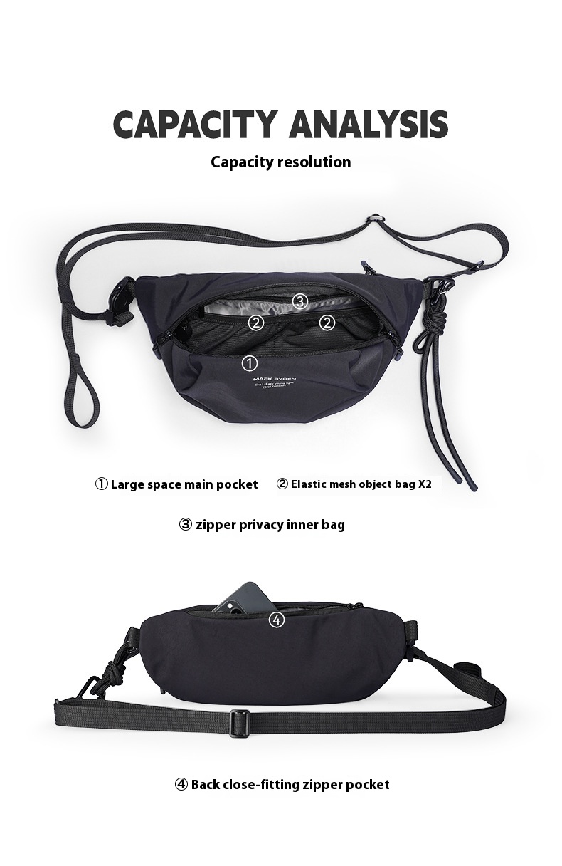Mark Ryden Waterproof Casual C - огляд і ціна Crossbody Bag Men