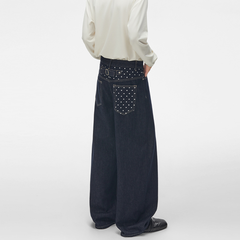 Autumn Design Star Print Raw D - огляд і ціна Men'S Fashion Jeans And Boots