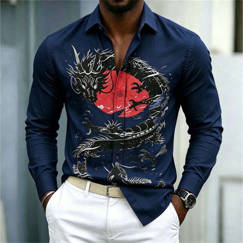 2026 New Men's Shirt White Bla - огляд і ціна Men'S Fashion Course