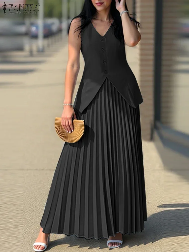 ZANZEA Summer 2PCS Dress Sets  - огляд і ціна Mens Fashion Summer 2025