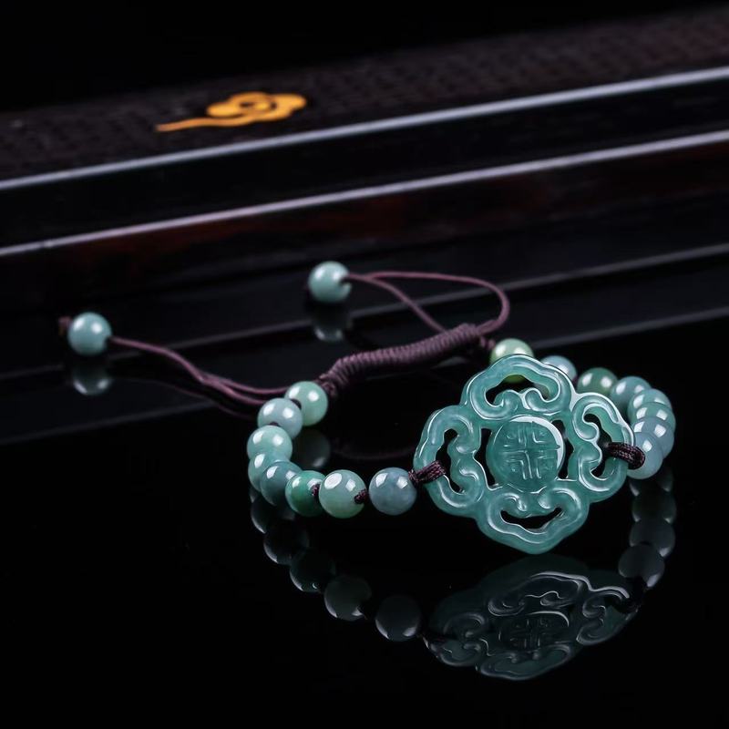 Natural Jadeite A-grade Bracel - огляд і ціна Men'S Fashion Jewelry Bracelets