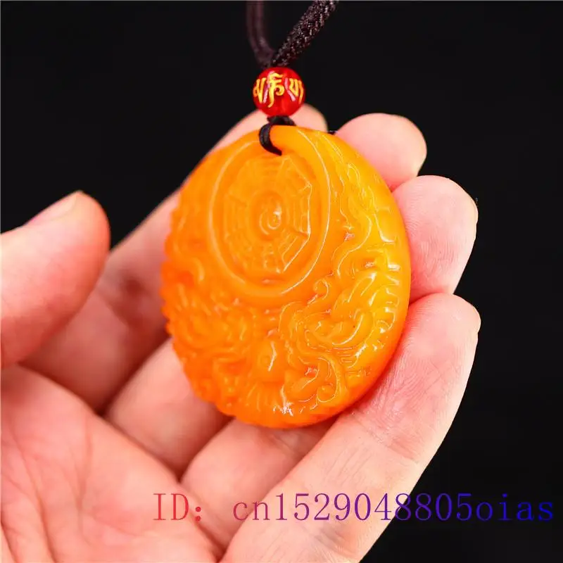 Yellow Jade Dragon Pendant Gif - огляд і ціна Yellow Men'S Fashion