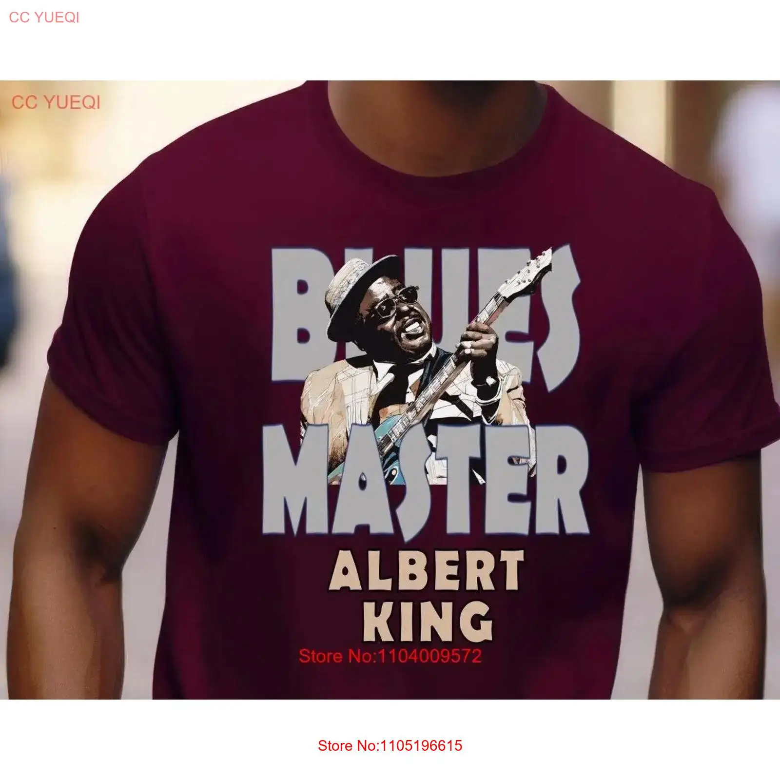 Albert King blues music T Shir - огляд і ціна Men Fashion King