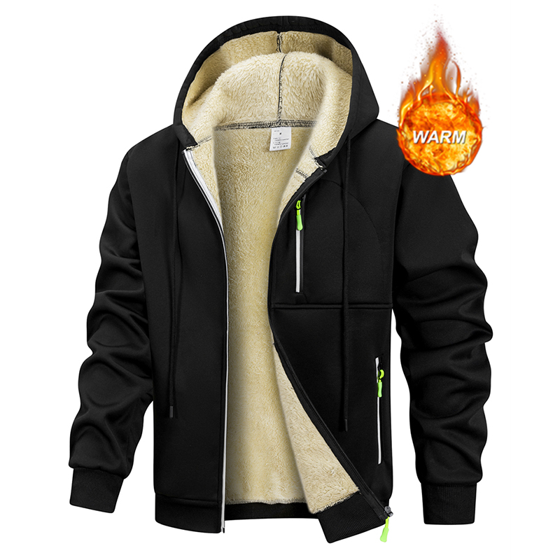 Men's Winter Warm Sherpa Plush - огляд і ціна Sherpa Jacket Fleece