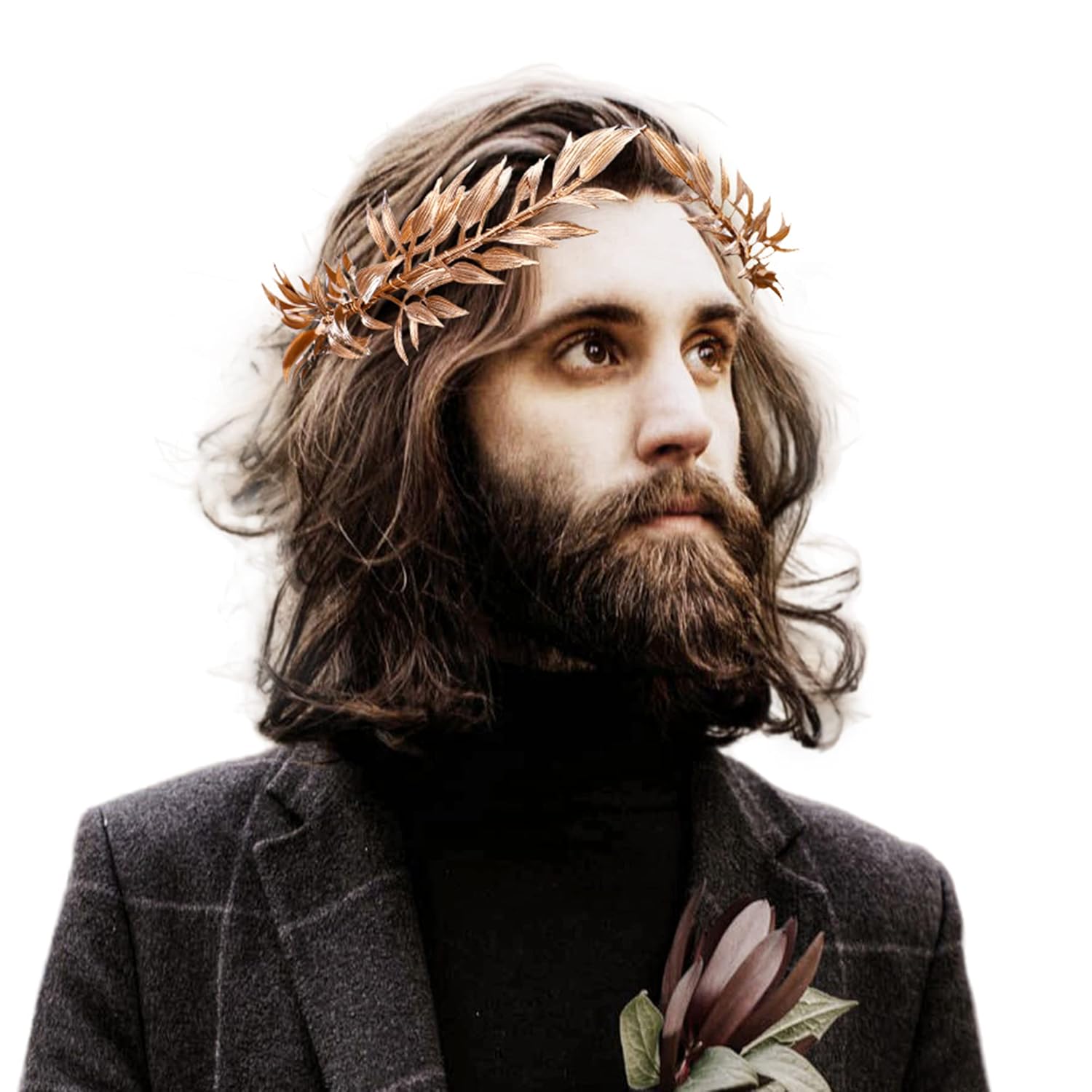 Woodland Leaf Crown Medieval L - огляд і ціна Men Fashion King