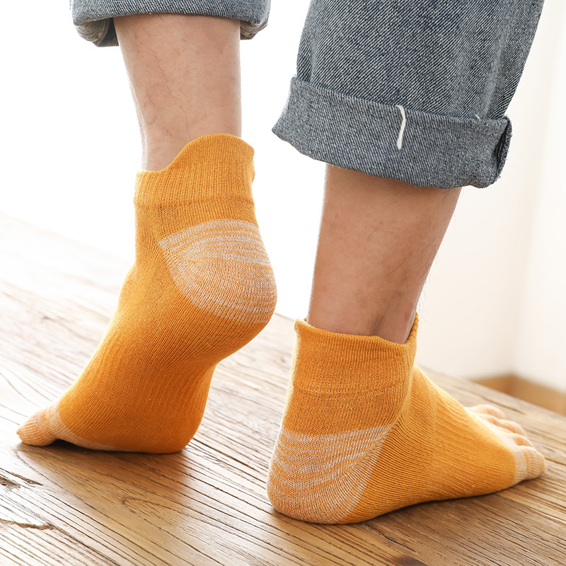 5 Pairs Mens Boys Colorful Fiv - огляд і ціна Men'S Fashion Quarter Socks