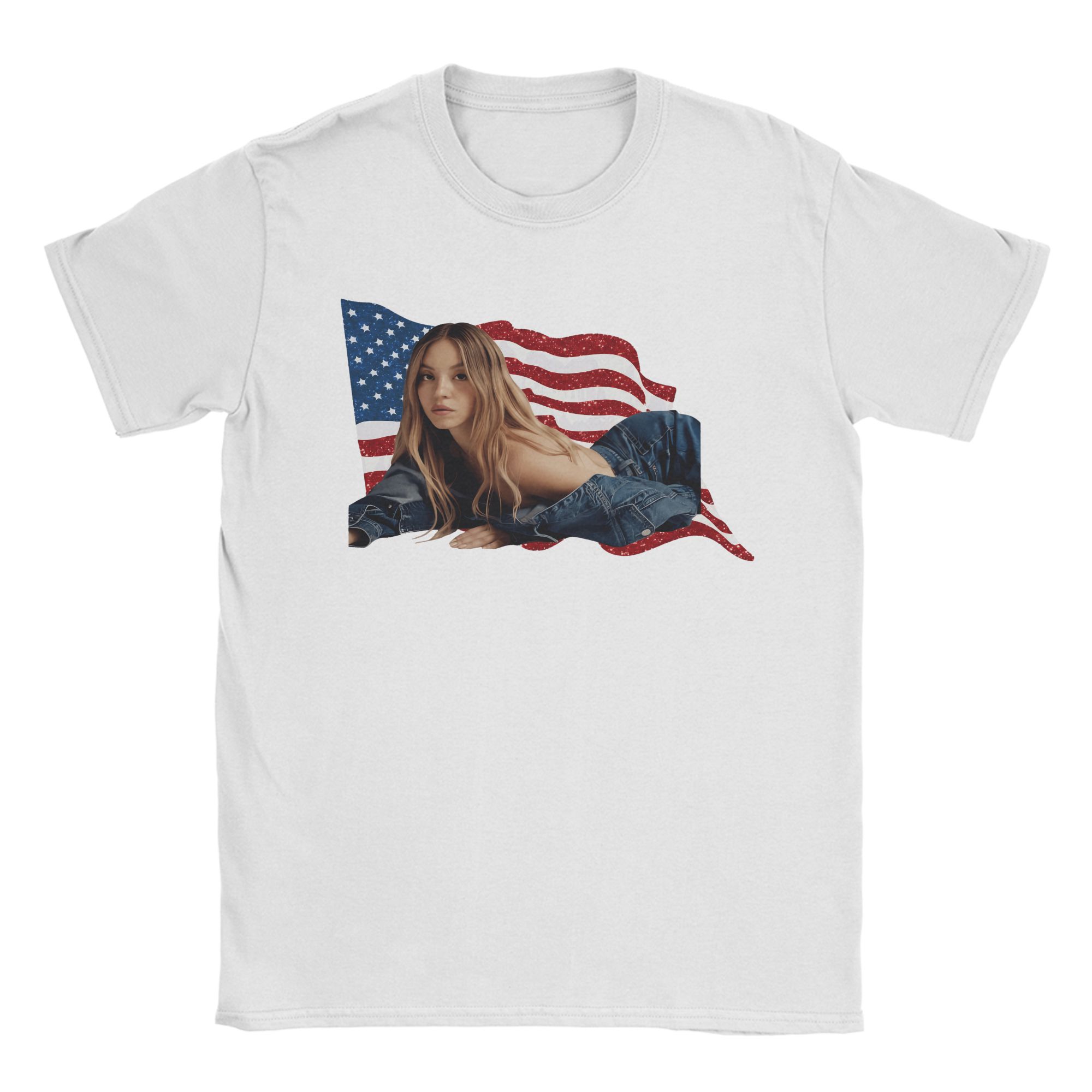 Sydney Sweeney Cotton T Shirt  - огляд і ціна Men'S Fashion Sydney
