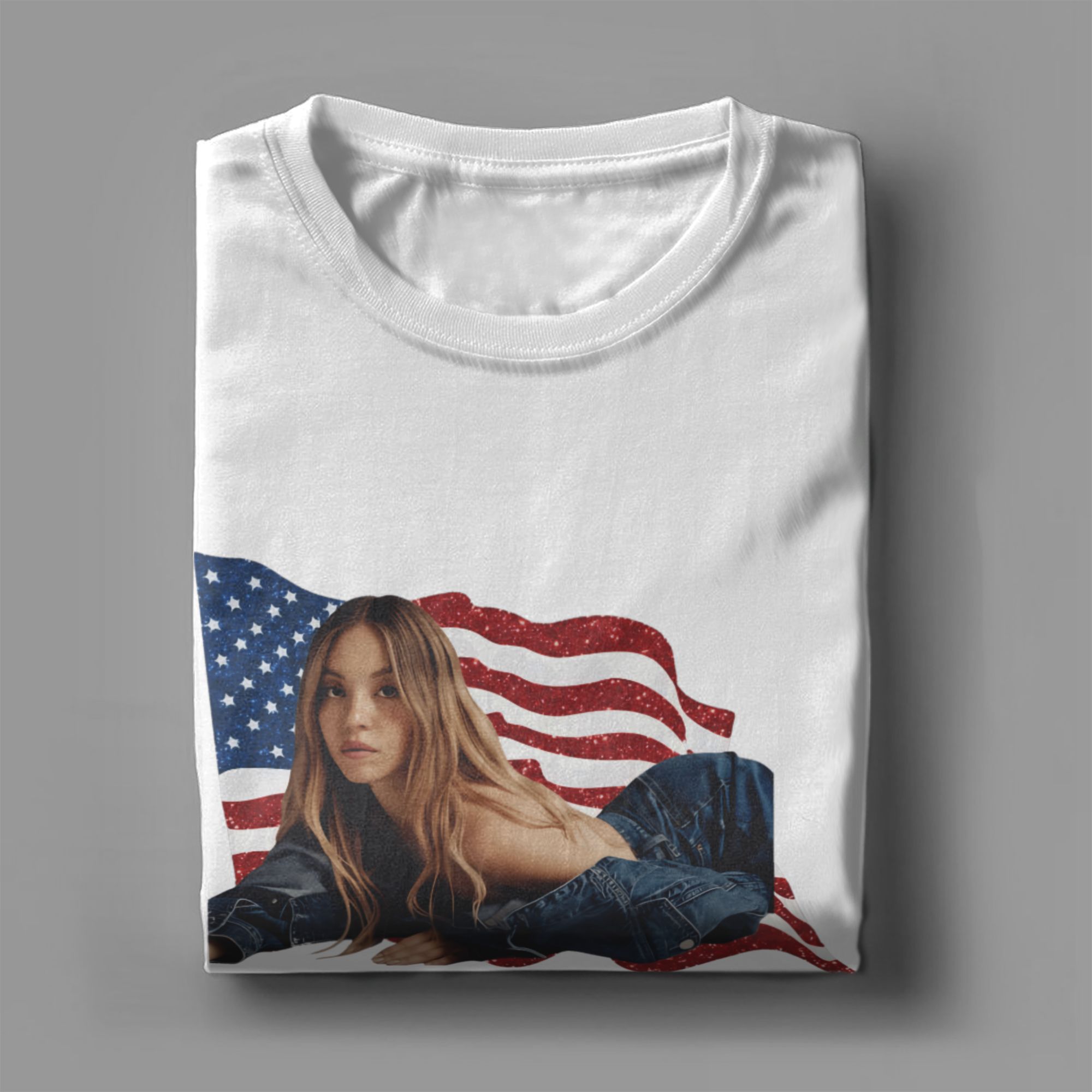 Sydney Sweeney Cotton T Shirt  - огляд і ціна Men'S Fashion Sydney