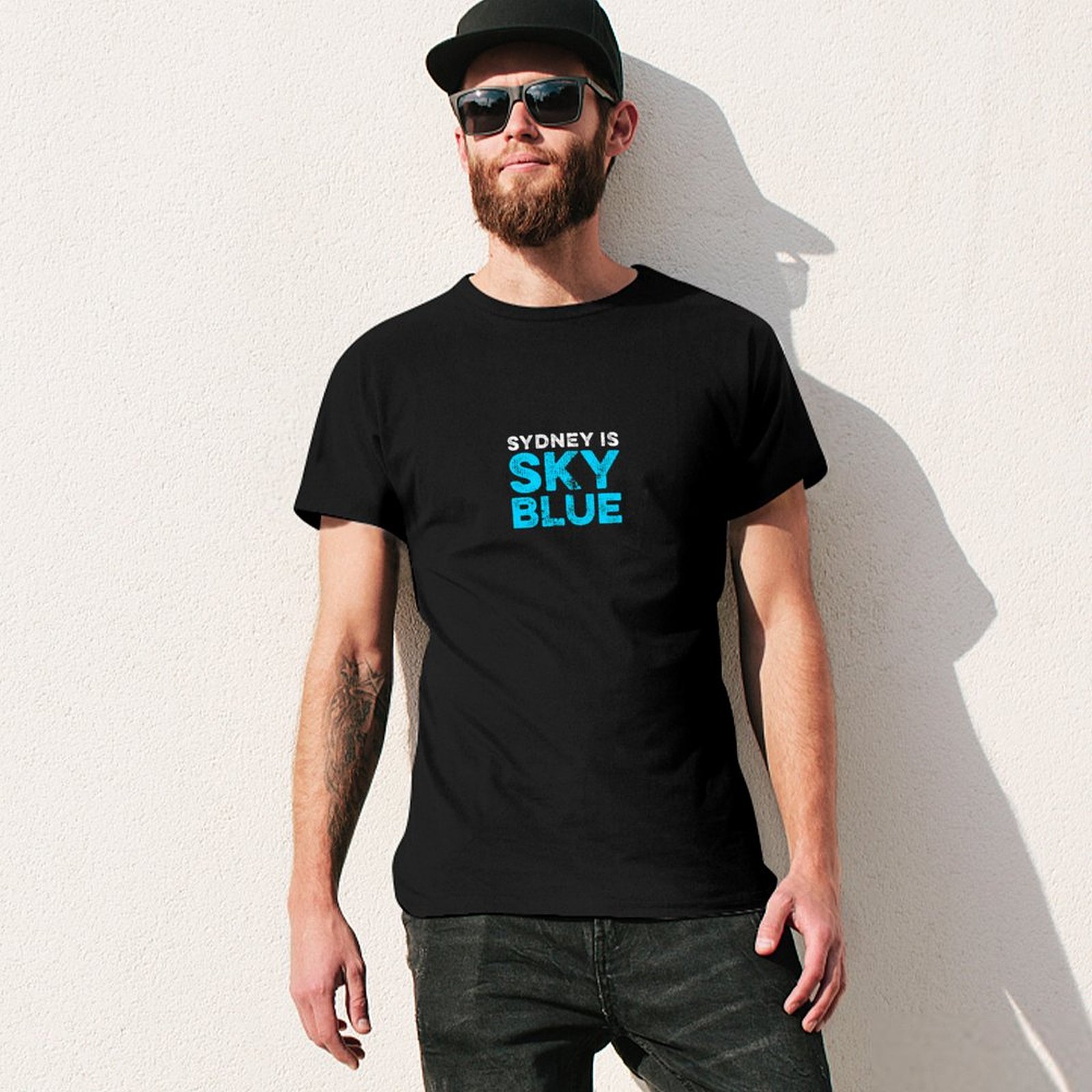 Sydney is sky blue T-Shirt Sum - огляд і ціна Men'S Fashion Sydney