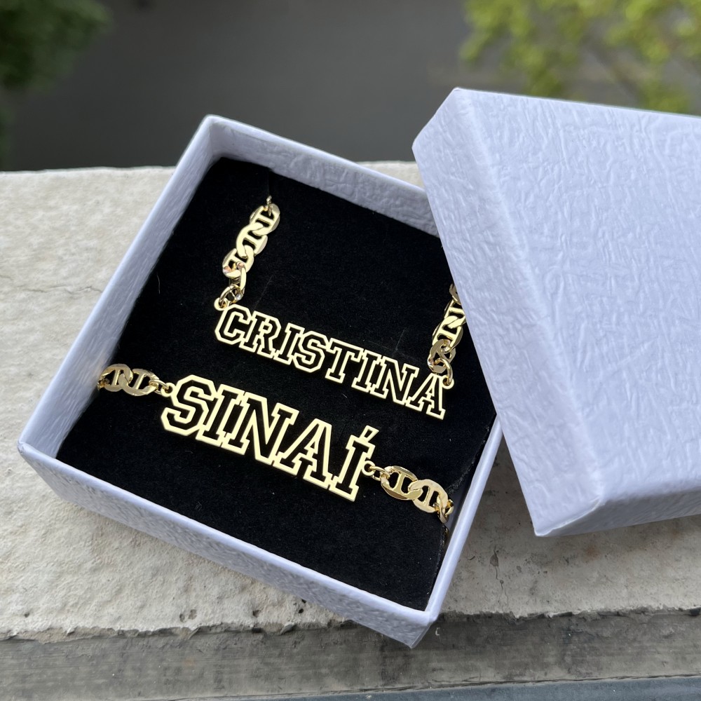DUOYING Custom Name Hollow Nec - огляд і ціна Men'S Fashion Jewelry Bracelets