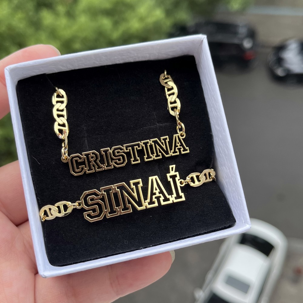 DUOYING Custom Name Hollow Nec - огляд і ціна Men'S Fashion Jewelry Bracelets