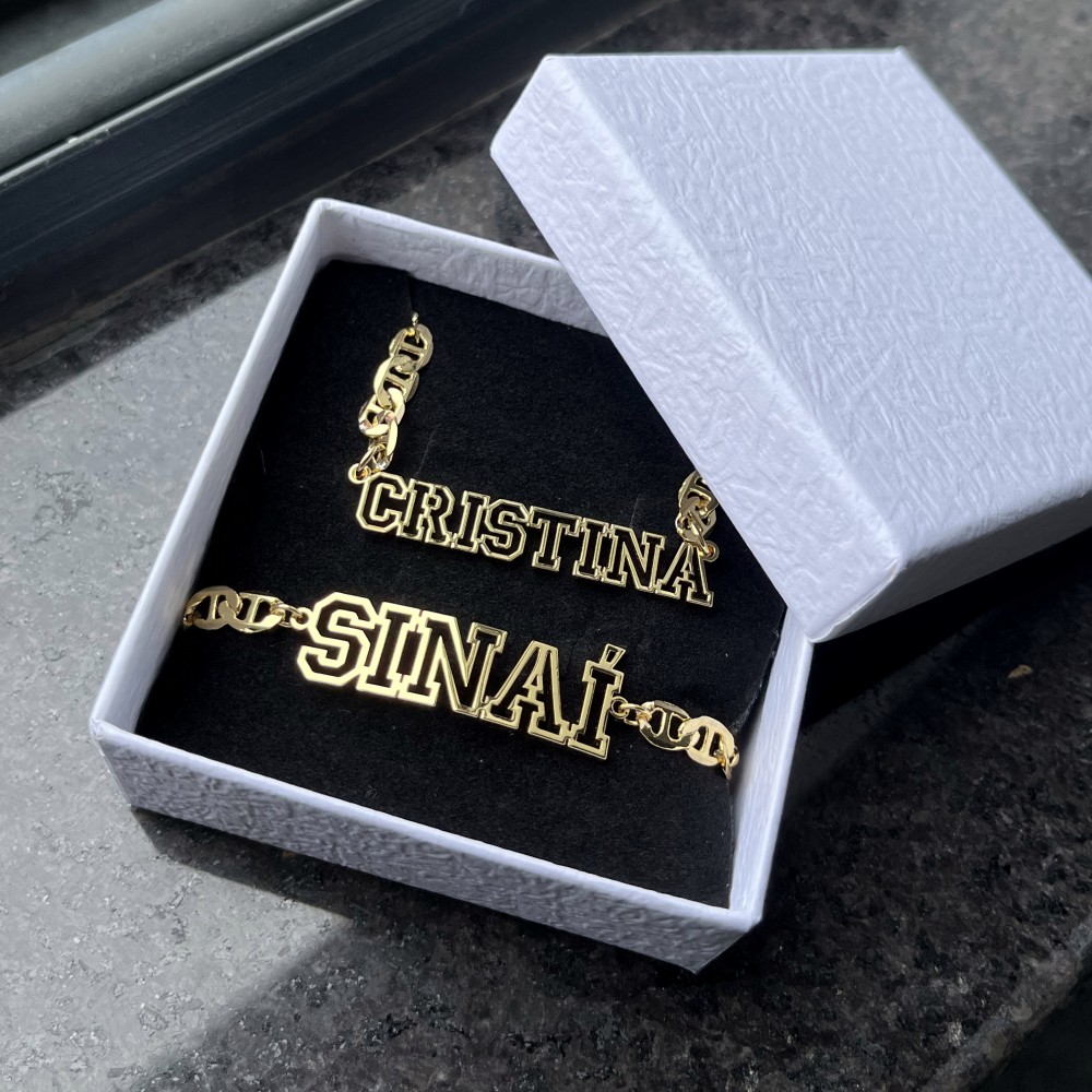DUOYING Custom Name Hollow Nec - огляд і ціна Men'S Fashion Jewelry Bracelets