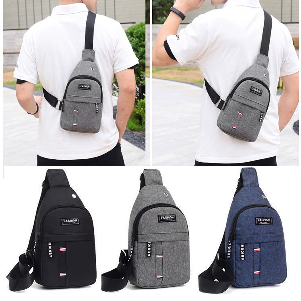 Men's Chest Bag New Fashion Ko - огляд і ціна Men Fashion Korean Style