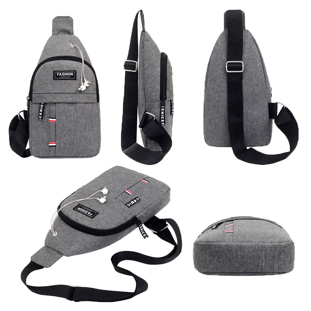 Men's Chest Bag New Fashion Ko - огляд і ціна Men Fashion Korean Style