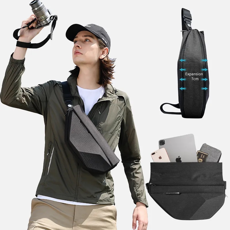 BANGE Cross Man Anti-theft Bag - огляд і ціна Crossbody Bag Men