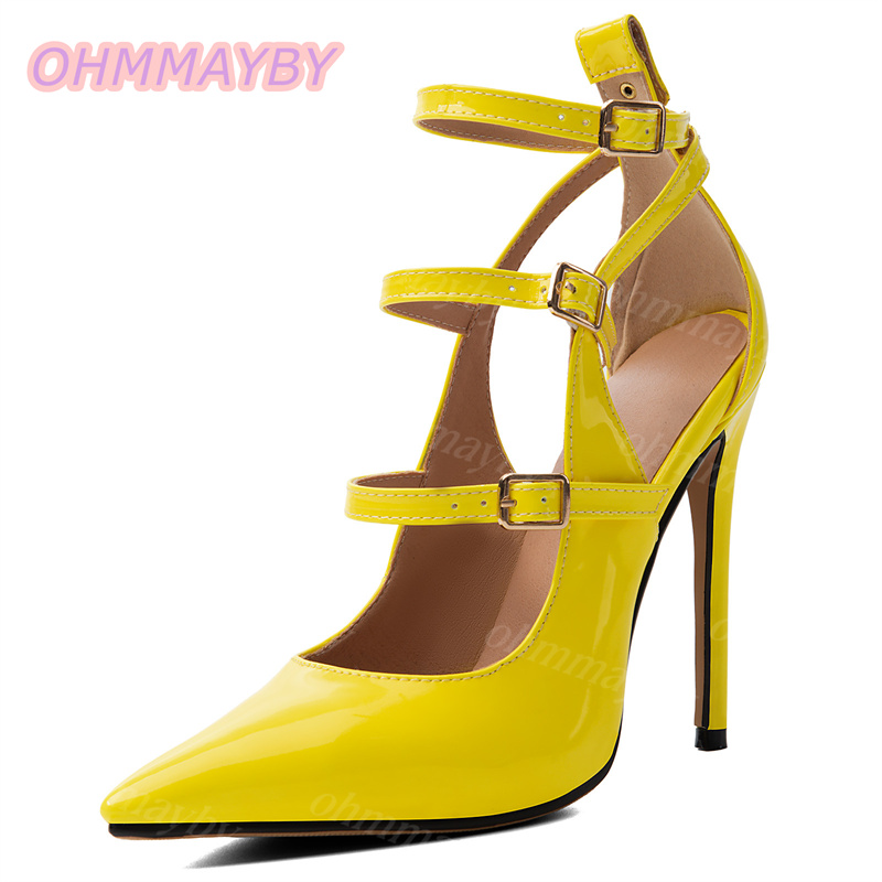 Women Hollow Stiletto Pumps Ye - огляд і ціна Yellow Men'S Fashion